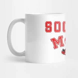 Soccer Mom Red Mug